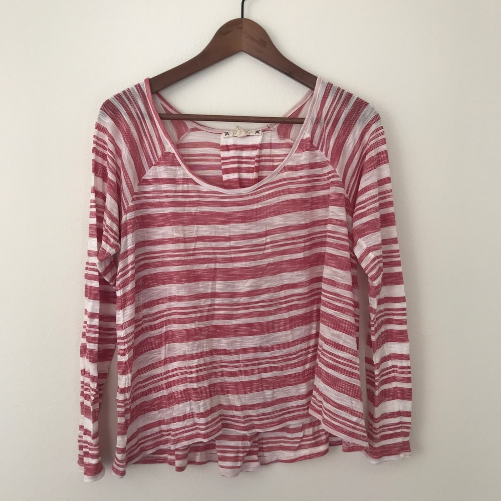 Joie striped tee shirt top